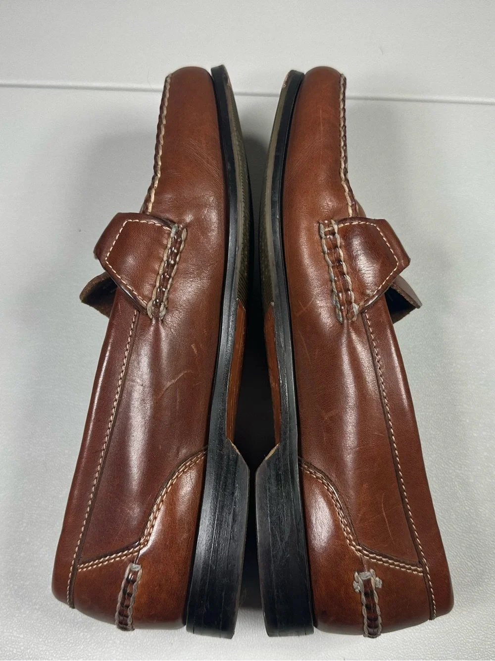 Johnston & Murphy Leather Tassel Loafers
